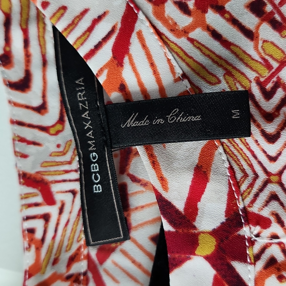 BCBGMaxAzaria M Andie Geometric Shift Dress - Picture 4 of 7
